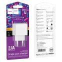 Купить СЕТЕВОЕ ЗАРЯДНОЕ УСТРОЙСТВО HOCO CS11A 1USB 2.1A_1