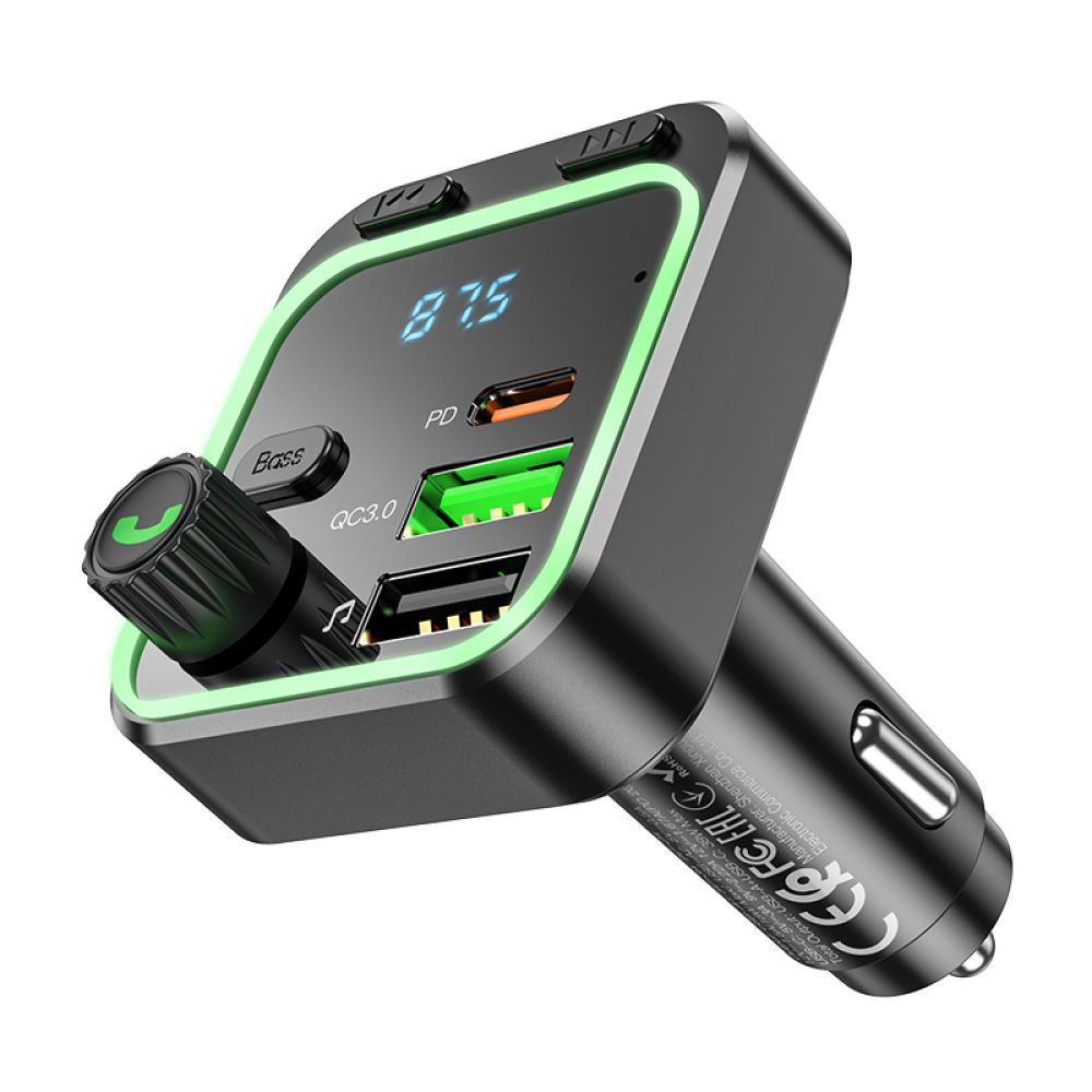 Купить МОДУЛЯТОР BOROFONE BC53 HIGHWAY PD20W+QC3.018W TOTAL 38W_3