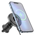 Купить АВТОДЕРЖАТЕЛЬ BOROFONE BH202 SEASIDE MAGNETIC WIRELESS 15W_2