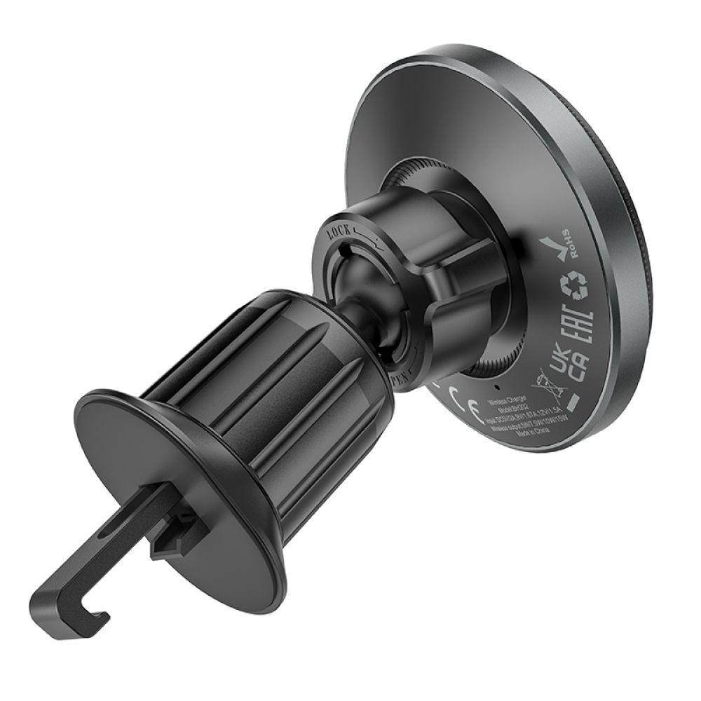 Купить АВТОДЕРЖАТЕЛЬ BOROFONE BH202 SEASIDE MAGNETIC WIRELESS 15W_4