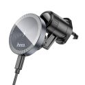 Купить АВТОДЕРЖАТЕЛЬ HOCO HW6 VISION METAL MAGNETIC WIRELESS 15W_2