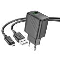 Купить СЕТЕВОЕ ЗАРЯДНОЕ УСТРОЙСТВО HOCO CS21A 1USB QC 18W+USB TO MICRO_3