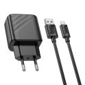 Купить СЕТЕВОЕ ЗАРЯДНОЕ УСТРОЙСТВО HOCO CS21A 1USB QC 18W+USB TO MICRO_5