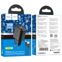 Купить СЕТЕВОЕ ЗАРЯДНОЕ УСТРОЙСТВО HOCO CS21A 1USB QC 18W+USB TO MICRO