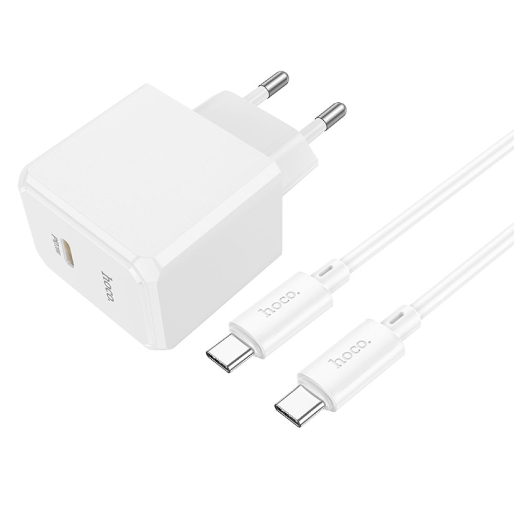 Купить СЕТЕВОЕ ЗАРЯДНОЕ УСТРОЙСТВО HOCO CS13A 1USB-C PD/QC 20W+TYPE-C TO TYPE-C_3