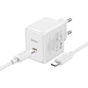 Купить СЕТЕВОЕ ЗАРЯДНОЕ УСТРОЙСТВО HOCO CS13A 1USB-C PD/QC 20W+TYPE-C TO TYPE-C_6