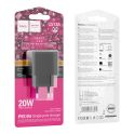 Купить СЕТЕВОЕ ЗАРЯДНОЕ УСТРОЙСТВО HOCO CS13A 1USB-C PD/QC 20W_2
