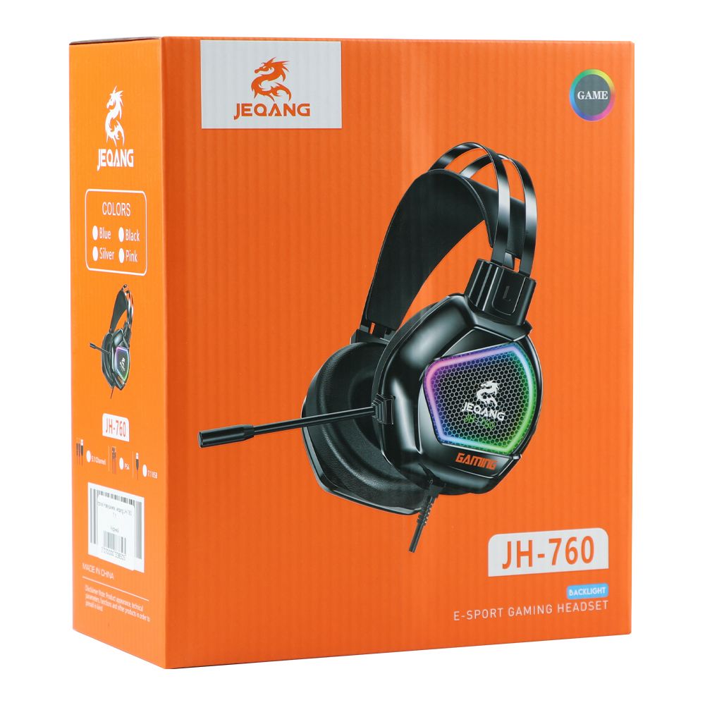 Купить ИГРОВЫЕ НАУШНИКИ JEQANG JH-760 7.1