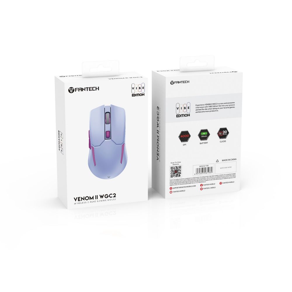 Купить WIRELESS МЫШЬ ИГРОВАЯ FANTECH WGC2 VENOM II VIBE_3