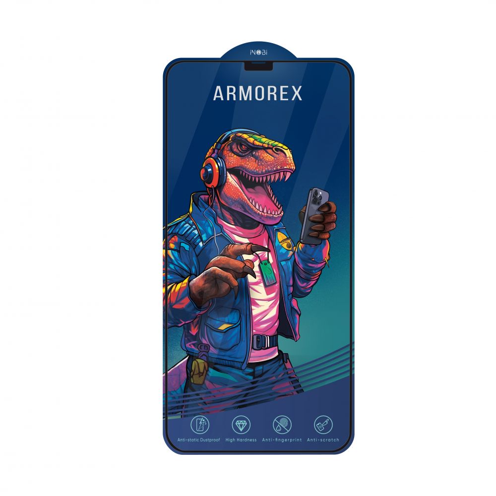 Купить ЗАЩИТНОЕ СТЕКЛО ARMOREX 5D HIGH-ALUM ANTIDUST FOR IPHONE XR/11_1