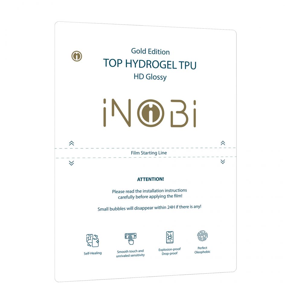 Купить ГИДРОГЕЛЬ ПЛЁНКА ДЛЯ НОУТБУКА INOBI GOLD NG-001 / 50 ШТУК (ГЛЯНЦЕВАЯ)