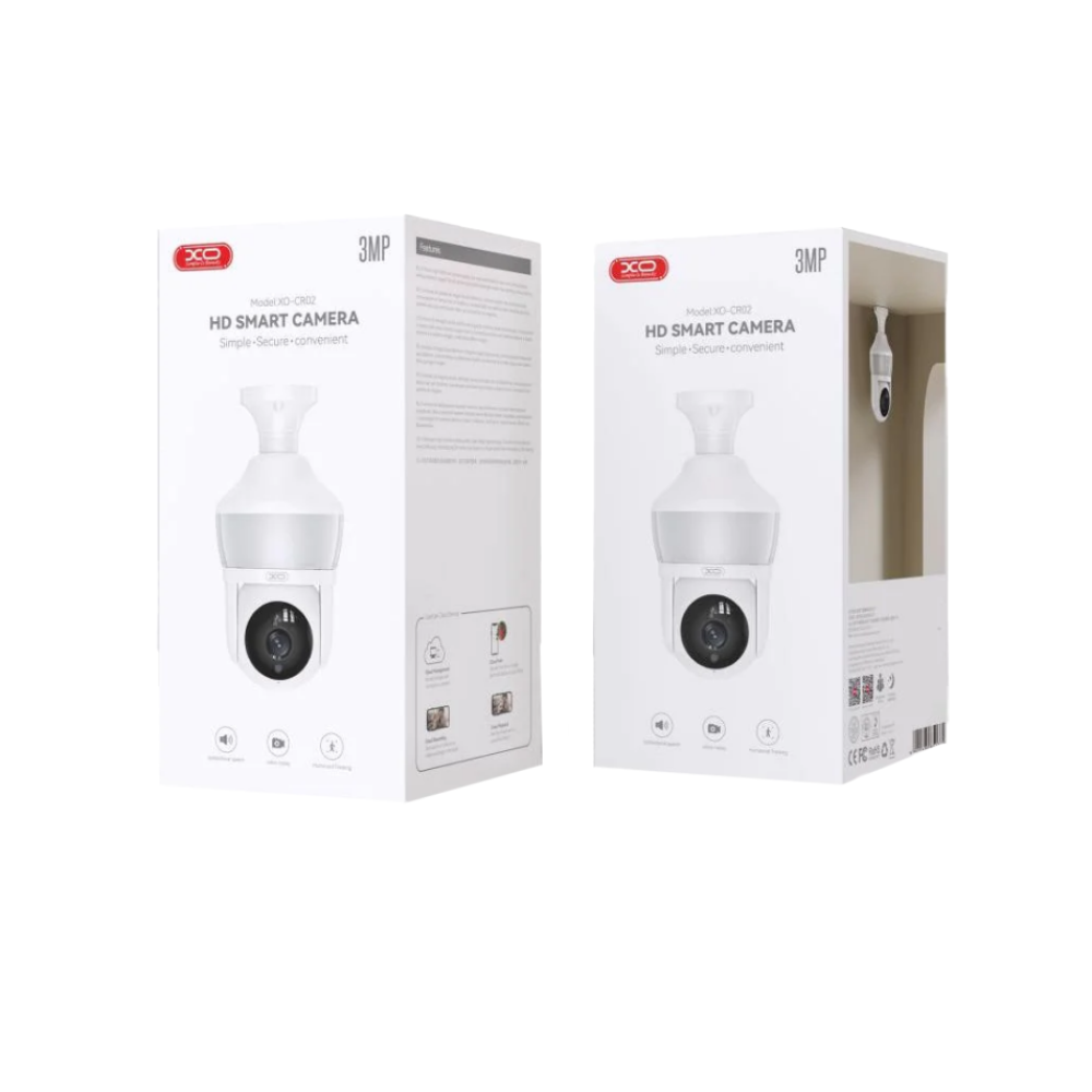 Купить СМАРТ КАМЕРА XO CR02 MAGIC LIGHT BULB EU