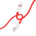Купить USB HOCO X87 MAGIC SILICONE PD20W TYPE C TO LIGHTNING_3