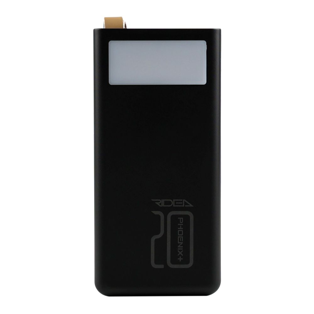 Купить POWER BANK RIDEA RP-D20L+ PHOENIX20+ PD/QC 3.0 20W  DIGITAL DISPLAY + LAMP 20000 MAH