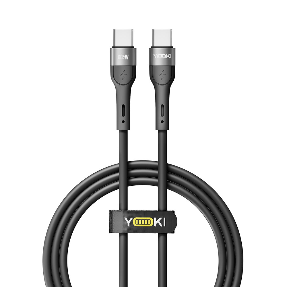 Купить USB YOKI EXTRA YK-EX11 TYPE-C TO TYPE-C 60W 1.2M_3