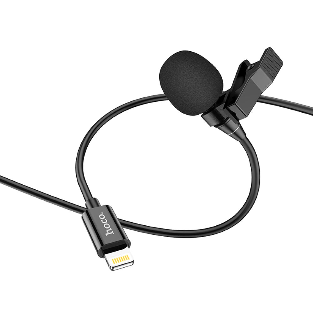 Купить МИКРОФОН ПЕТЛИЧНЫЙ HOCO L14 LIGHTNING_3