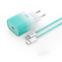 Купить СЕТЕВОЕ ЗАРЯДНОЕ УСТРОЙСТВО XO CE18 1TYPE-C PD/QC 30W TYPE-C TO LIGHTNING_1