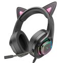 Купить ИГРОВЫЕ НАУШНИКИ HOCO W107 CUTE CAT EAR_3