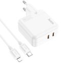 Купить СЕТЕВОЕ ЗАРЯДНОЕ УСТРОЙСТВО HOCO C110A LUCKY PD/QC 35W TYPE-C TO LIGHTNING_3