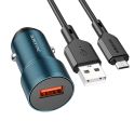 Купить АВТО ЗАРЯДНОЕ УСТРОЙСТВО BOROFONE BZ19A WISDOM QC3.0 18W MICRO_2