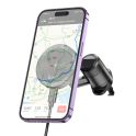 Купить АВТОДЕРЖАТЕЛЬ HOCO HW6 VISION METAL MAGNETIC WIRELESS 15W_4