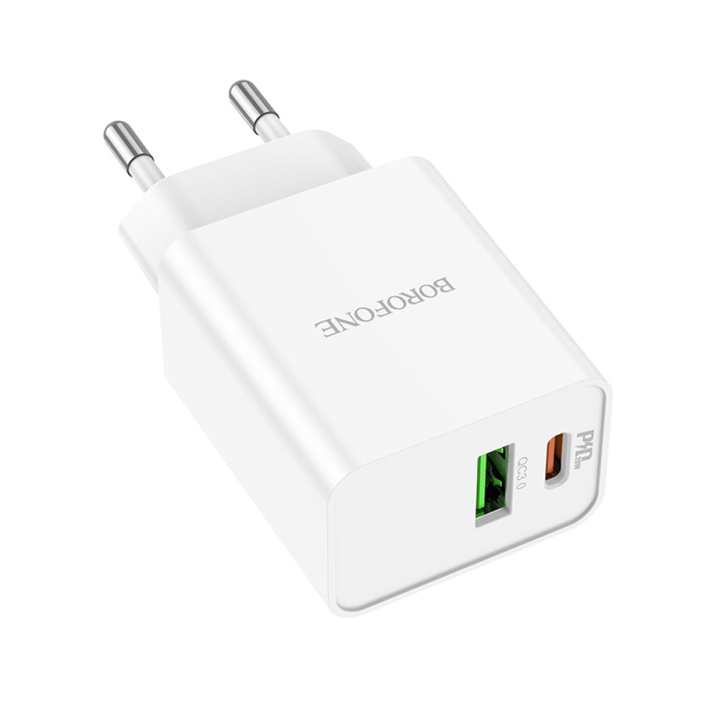 Купить СЕТЕВОЕ ЗАРЯДНОЕ УСТРОЙСТВО BOROFONE BA69A RESOURCE PD20W+QC3.0_3