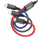 Купить USB HOCO X76 3-IN-1 IP+TYPE-C+MICRO 2A_1