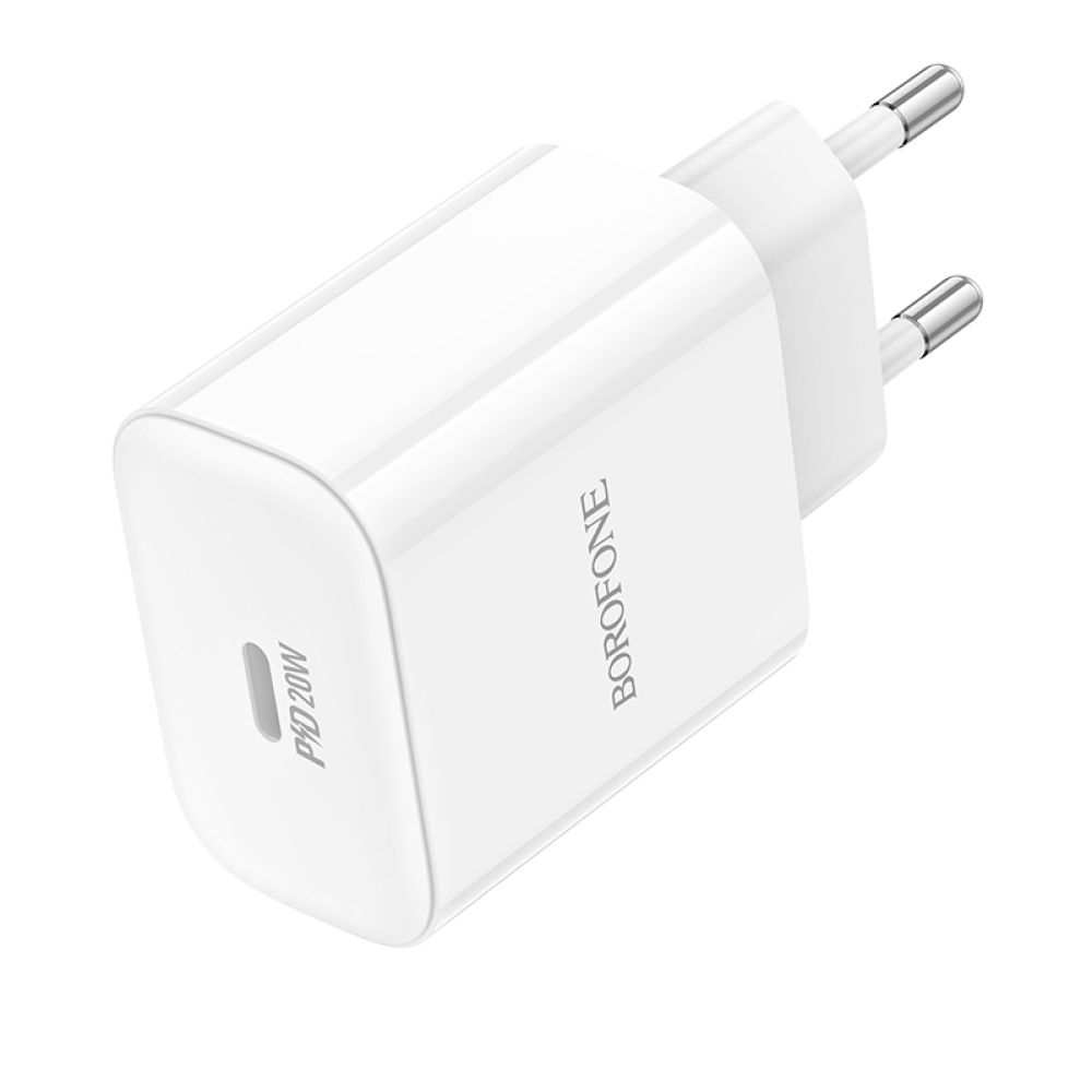 Купить СЕТЕВОЕ ЗАРЯДНОЕ УСТРОЙСТВО BOROFONE BA81A 1USB-C PD/QC 20W_3