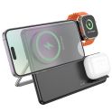 Купить БЕСПРОВОДНОЕ ЗАРЯДНОЕ УСТРОЙСТВО HOCO CQ1 3-IN-1 15W (FOR IWATCH)_2