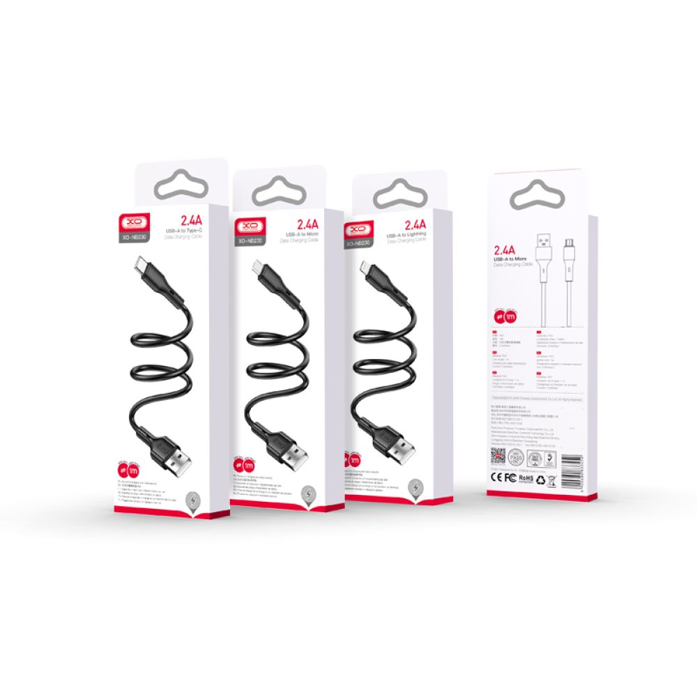 Купить USB XO NB230 ROCK SERIES TYPE-C 2.4A