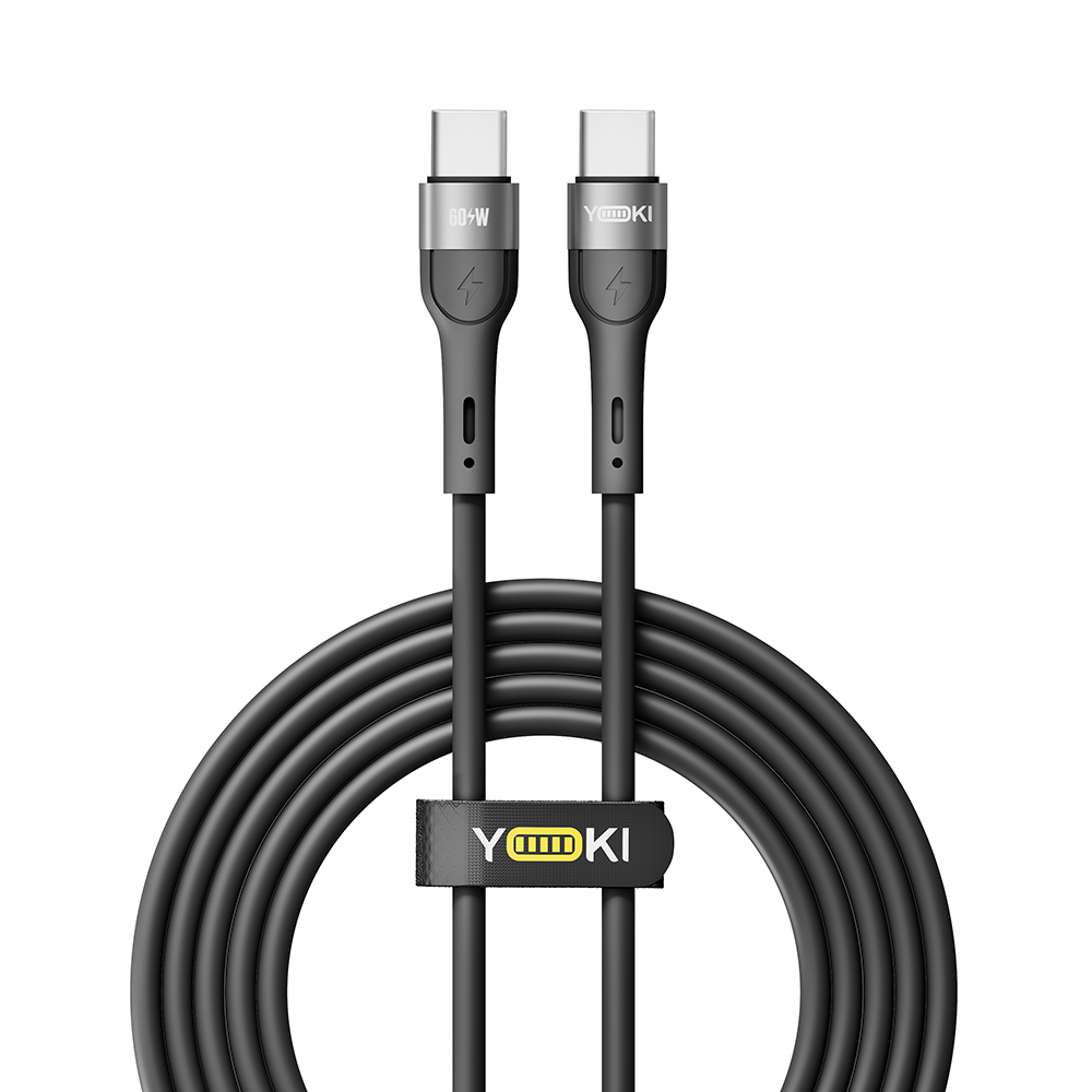 Купить USB YOKI EXTRA YK-EX11 TYPE-C TO TYPE-C 60W 2M_1
