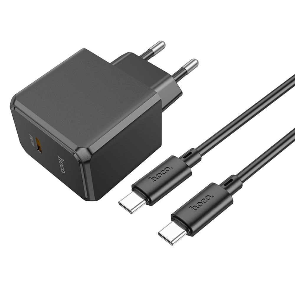 Купить СЕТЕВОЕ ЗАРЯДНОЕ УСТРОЙСТВО HOCO CS13A 1USB-C PD/QC 20W+TYPE-C TO TYPE-C_4