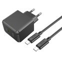 Купить СЕТЕВОЕ ЗАРЯДНОЕ УСТРОЙСТВО HOCO CS13A 1USB-C PD/QC 20W+TYPE-C TO TYPE-C_4