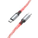 Купить USB HOCO U112 SHINE 60W TYPE-C TO TYPE-C LED_2