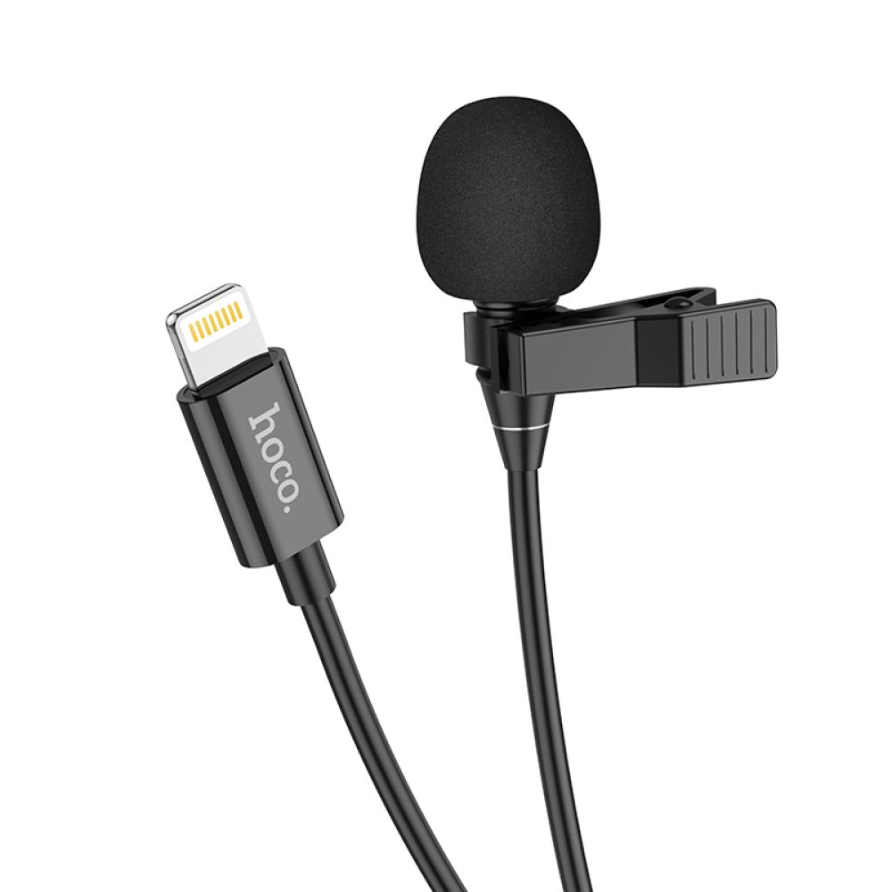 Купить МИКРОФОН ПЕТЛИЧНЫЙ HOCO L14 LIGHTNING_2