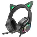 Купить ИГРОВЫЕ НАУШНИКИ HOCO W107 CUTE CAT EAR_2