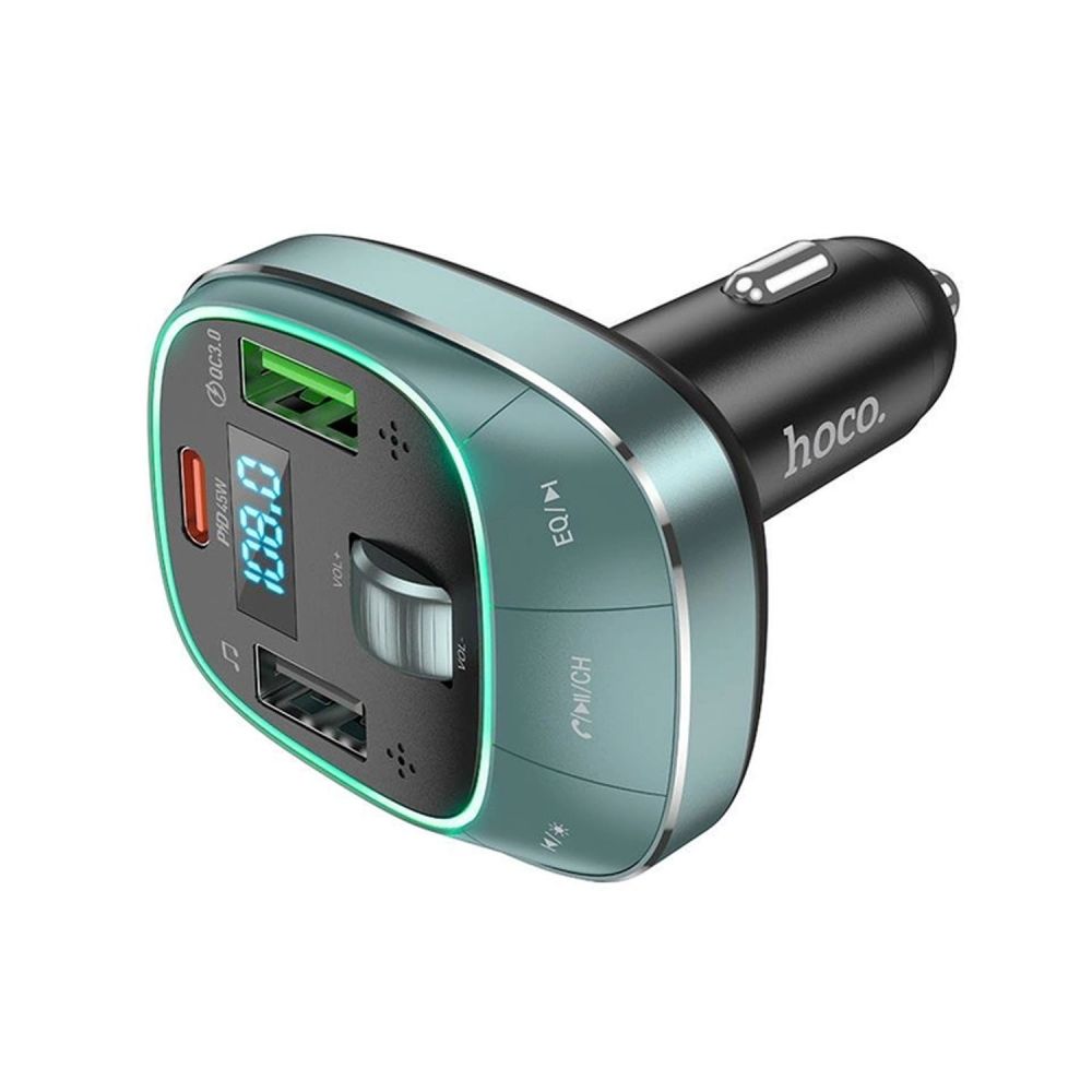 Купить МОДУЛЯТОР HOCO E76 POLE PD48W+QC3.0 CAR BT FM TRANSMITTER_4