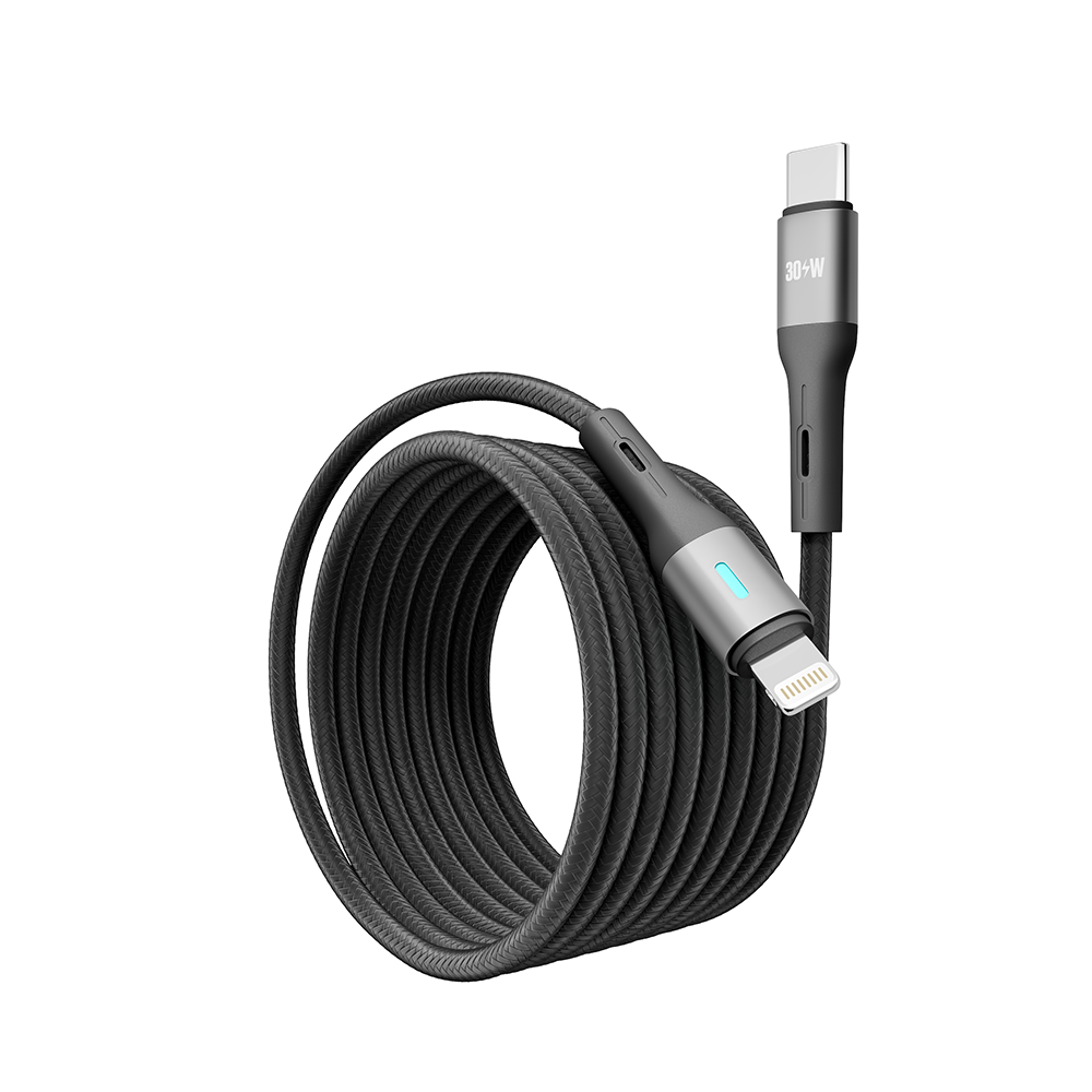 Купить USB YOKI LED YK-LE17 TYPE-C TO LIGHTNING 30W 2M_4
