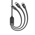 Купить USB HOCO U104 3 IN 1 ULTRA 6A 1.2M_1