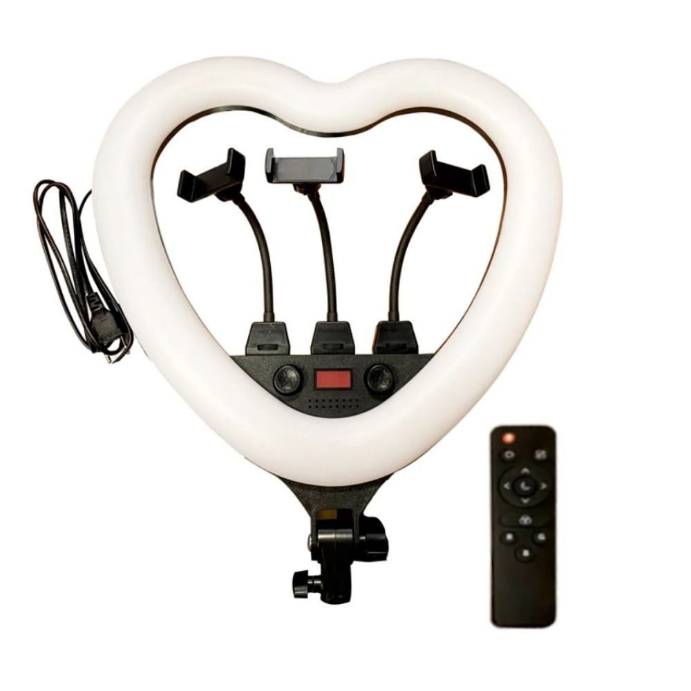 Купить ЛАМПА RGB MJ48 48CM REMOTE (HEART STYLE) МЯТАЯ УПАКОВКА