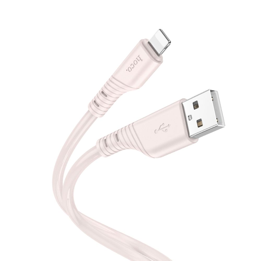 Купить USB HOCO X97 CRYSTAL COLOR SILICONE LIGHTNING_5